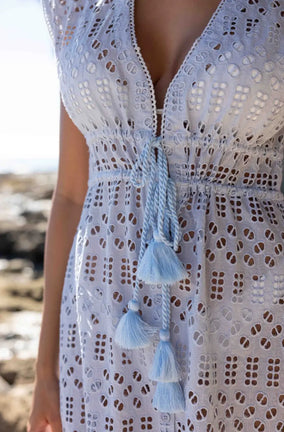 FONTELINA DRESS LIGHT BLUE