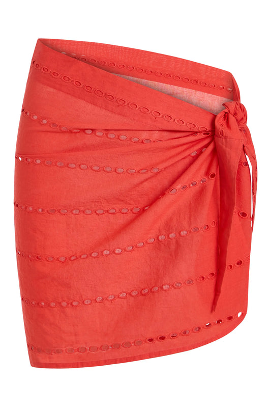POSITANO SARONG - CORAL