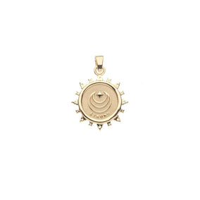 STRONG PETITE EMBELLISHED COIN (RISING SUN)