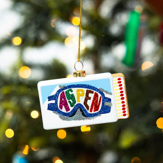 ASPEN MATCHBOOK ORNAMENT
