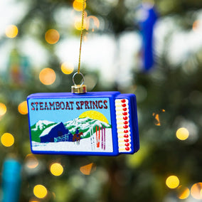 STEAMBOAT SPRINGS MATCHBOOK ORNAMENT