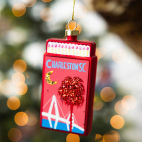 CHARLESTON MATCHBOOK ORNAMENT