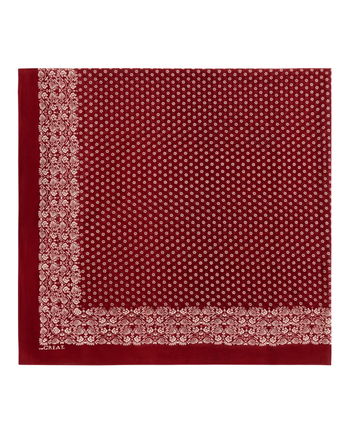 THE BIG BANDANA IN MAROON