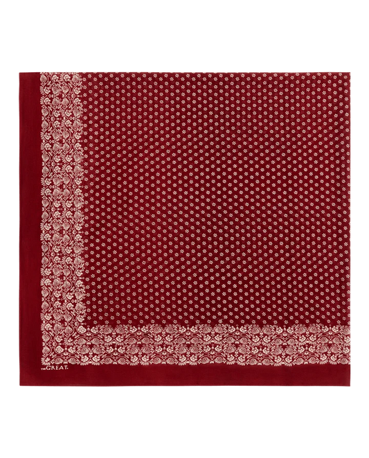 THE BIG BANDANA IN MAROON