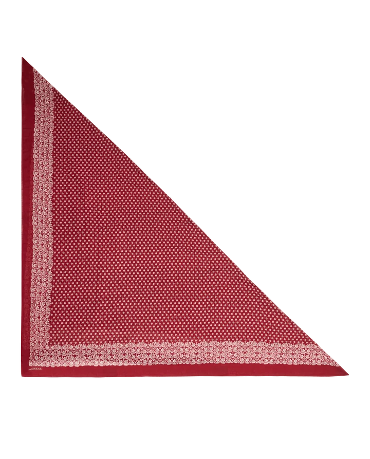THE BIG BANDANA IN MAROON