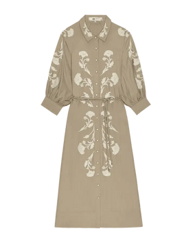 THE WESTERN EMBROIDERED HERD DRESS