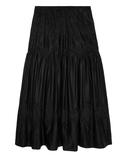 THE LATTICE LACE VICTORIAN SKIRT