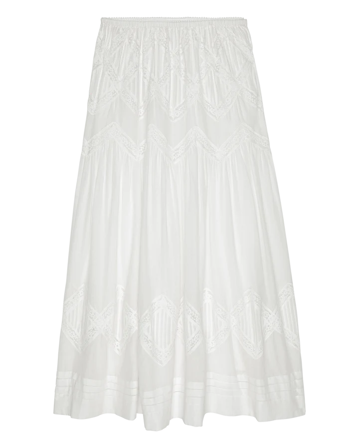 THE LATTICE LACE VICTORIAN SKIRT