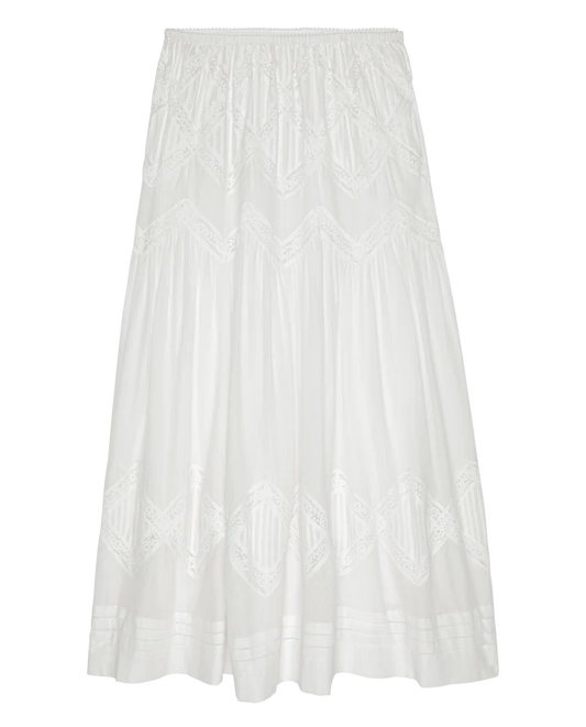THE LATTICE LACE VICTORIAN SKIRT