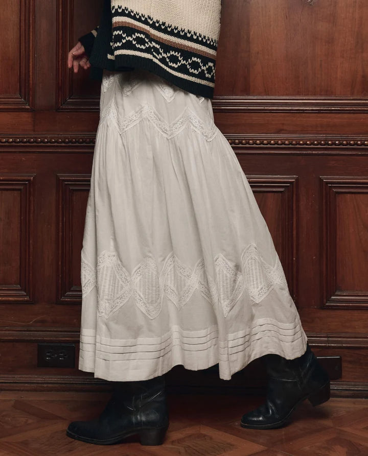 THE LATTICE LACE VICTORIAN SKIRT