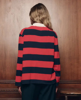 THE ACADEMY POLO SWEATER