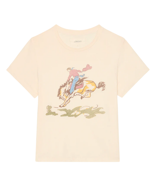 THE LITTLE TEE W/ RIDER GRAPHIC