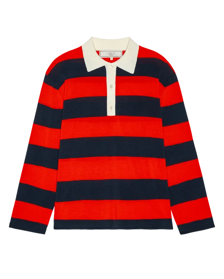THE ACADEMY POLO SWEATER