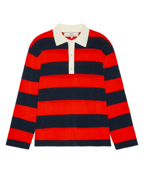 THE ACADEMY POLO SWEATER