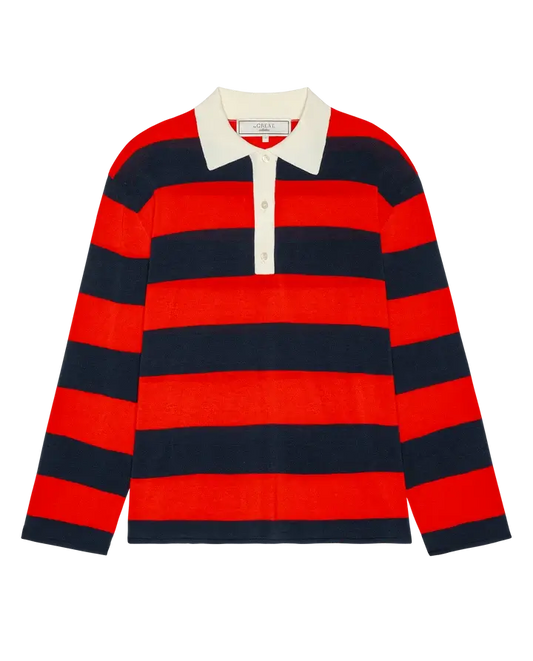 THE ACADEMY POLO SWEATER