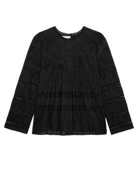 THE LATTICE LACE VICTORIAN TOP