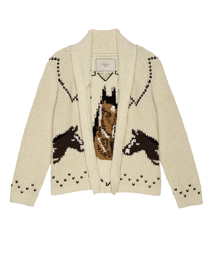 THE	HORSE LODGE CARDIGAN