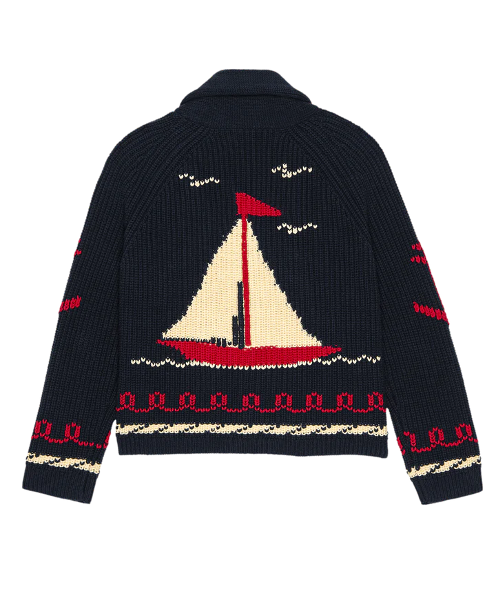 THE SAILBOAT LODGE CARDIGAN