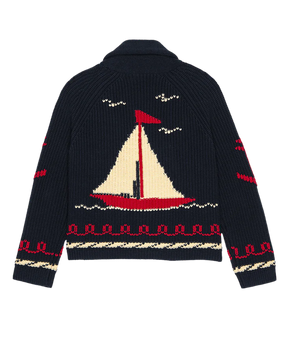 THE SAILBOAT LODGE CARDIGAN