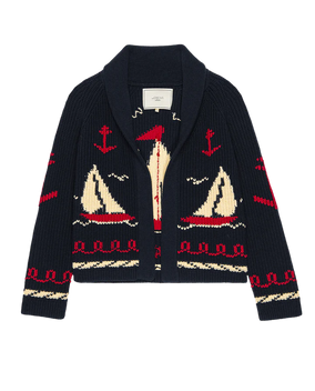 THE SAILBOAT LODGE CARDIGAN