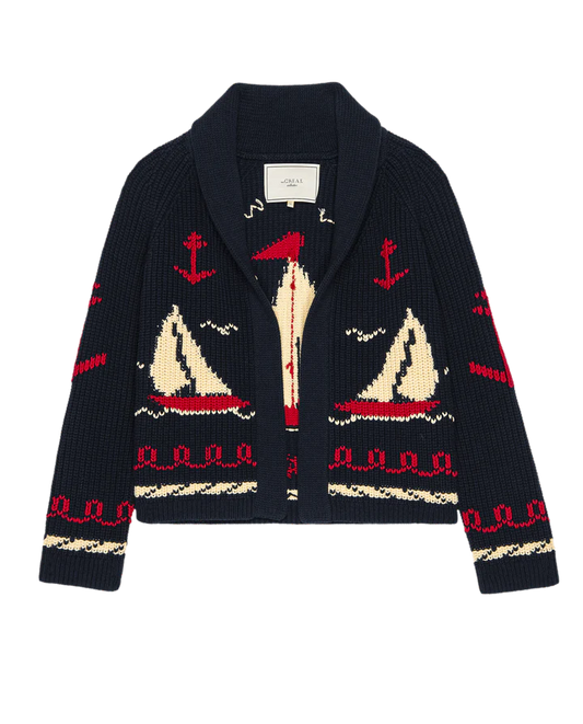 THE SAILBOAT LODGE CARDIGAN