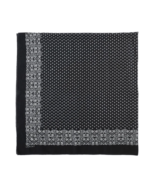 THE BIG BANDANA IN ALMOST BLACK