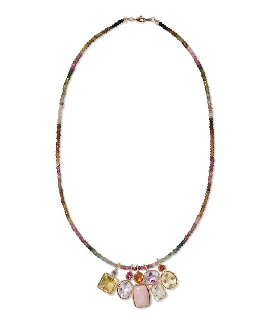 FINE MOOD CHARM NECKLACE IN TOURMALINE DREAM