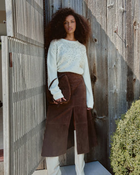 SUEDE HUDSON SKIRT