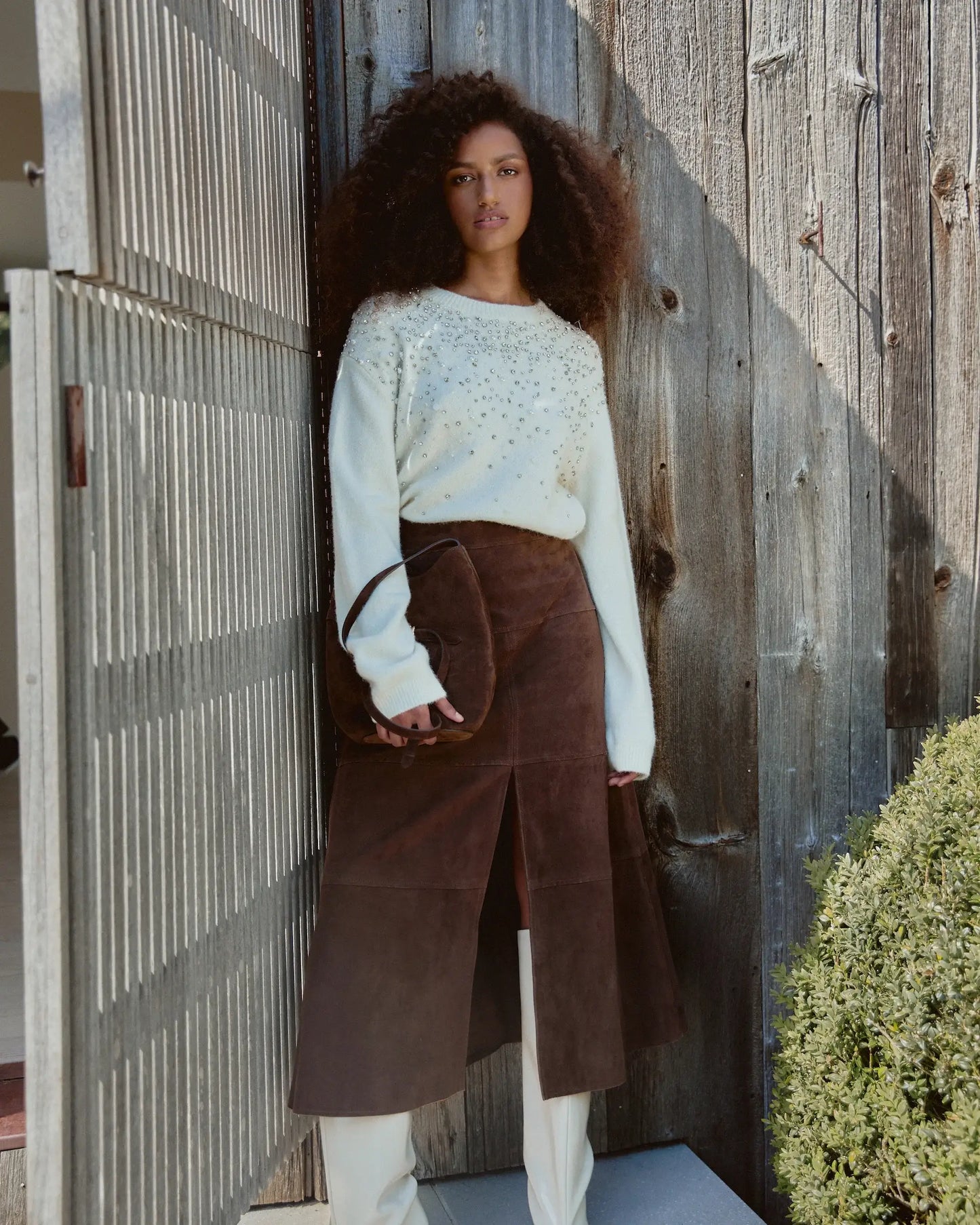 LEXIA EMBELLISHED SWEATER