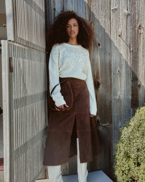 LEXIA EMBELLISHED SWEATER