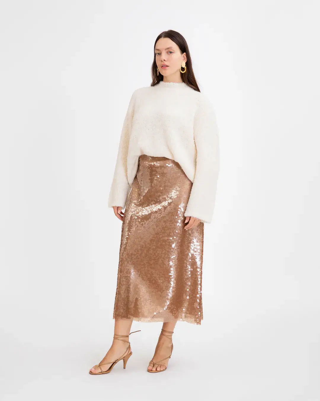 KIAH SKIRT- PRALINE