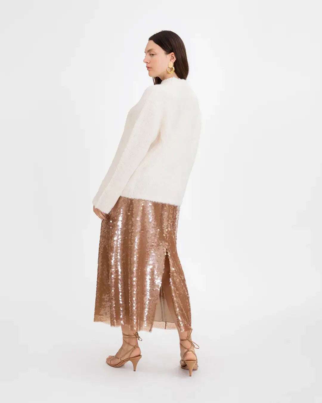 KIAH SKIRT- PRALINE