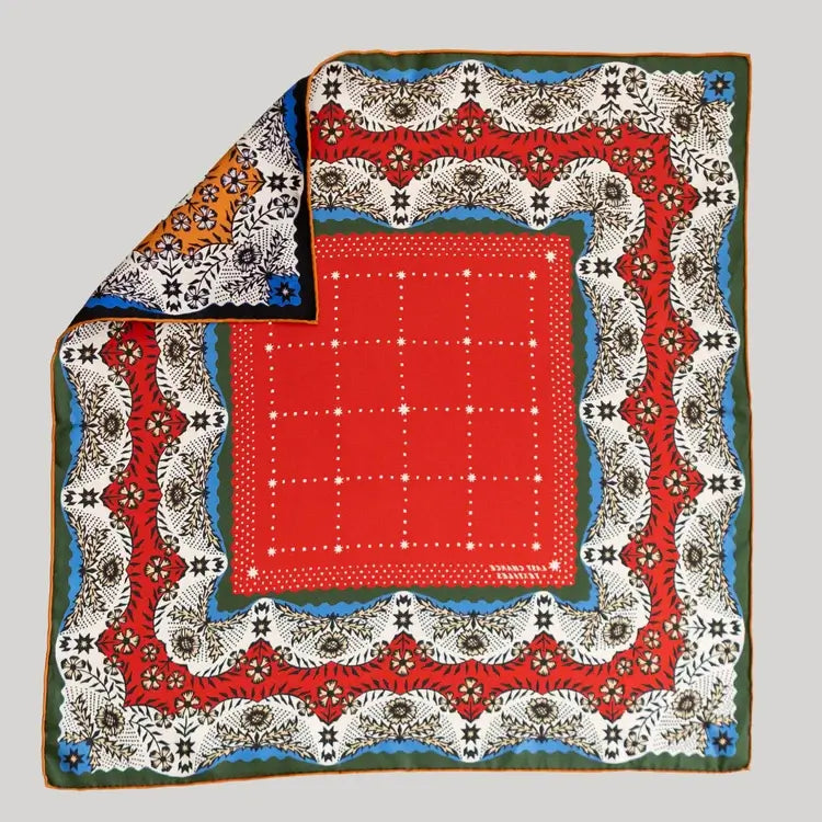 Twofer Silk Scarf - Embrace