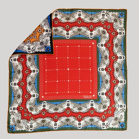 Twofer Silk Scarf - Embrace