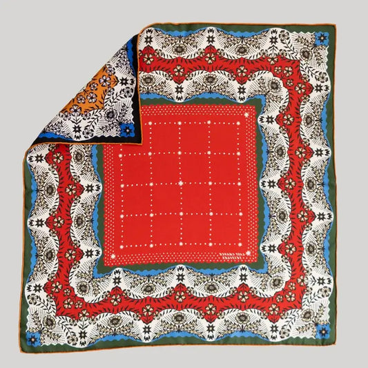 Twofer Silk Scarf - Embrace