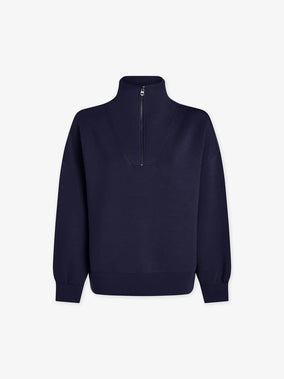 HAWLEY HALF ZIP SWEAT - NAVY