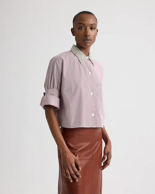 NEXT EX W/ CRYSTAL COLLAR- WINE