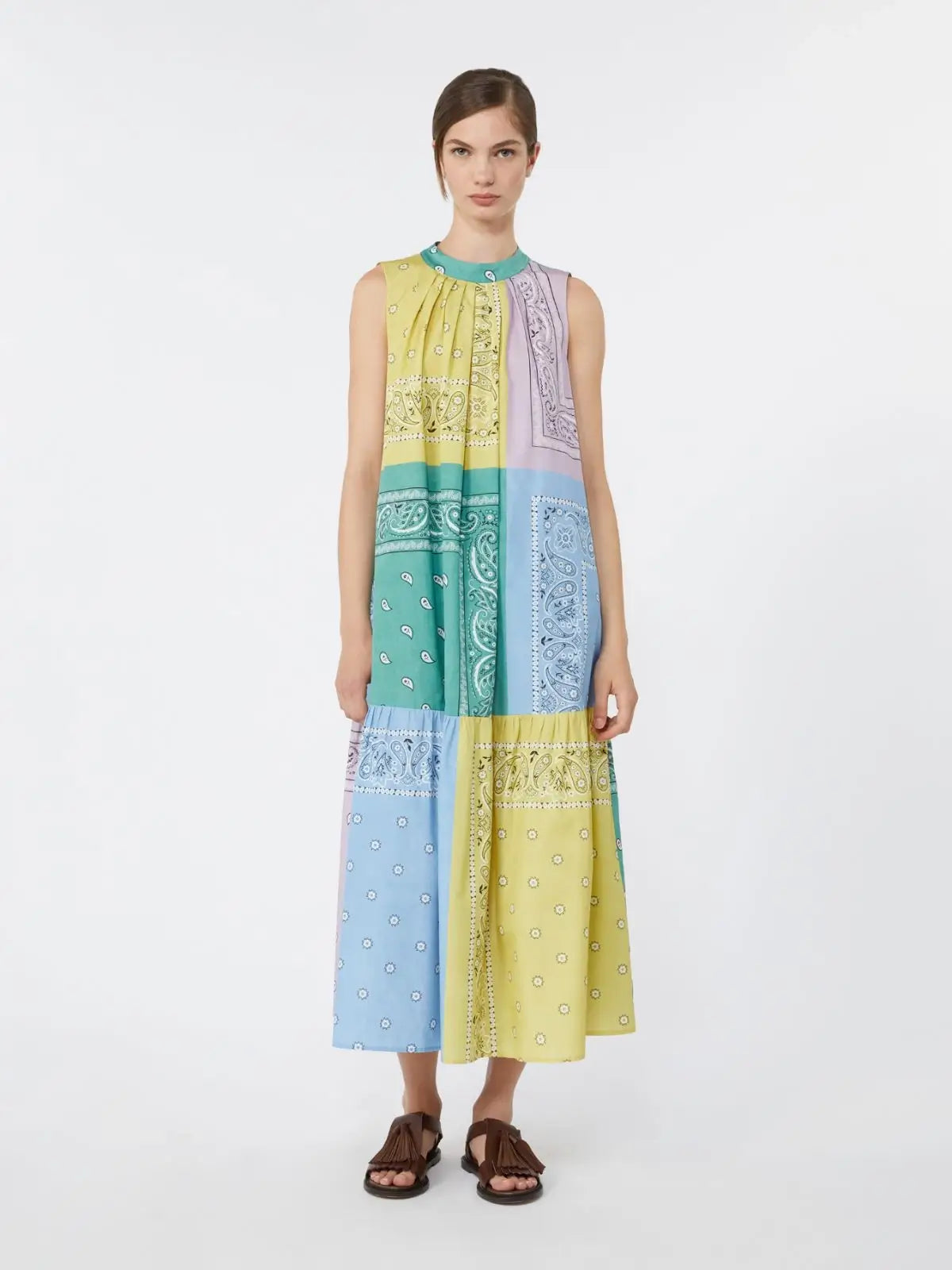 REGNO BANDANA PATCH DRESS