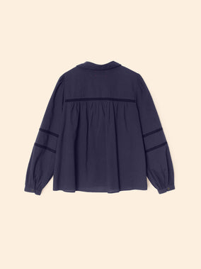 RENATA SHIRT- NAVY