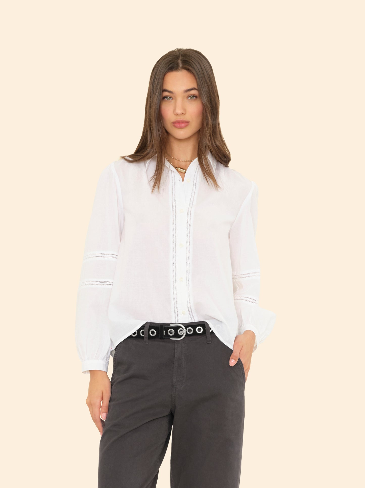 RENATA SHIRT- WHITE