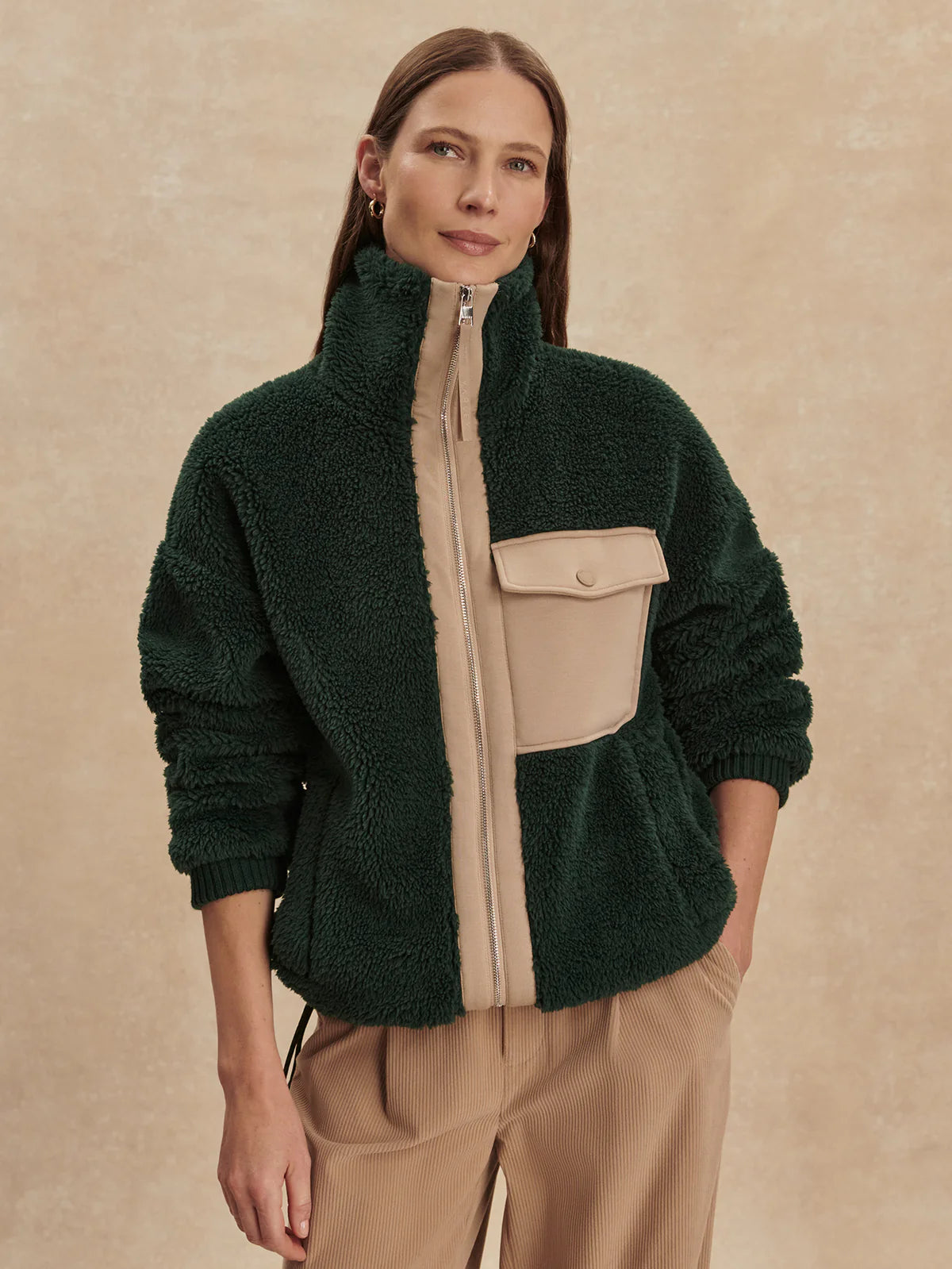 LOWELL SHERPA JACKET