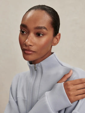 TAYAH ZIP THROUGH SWEAT