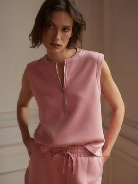 SIMMONS HALF ZIP TANK