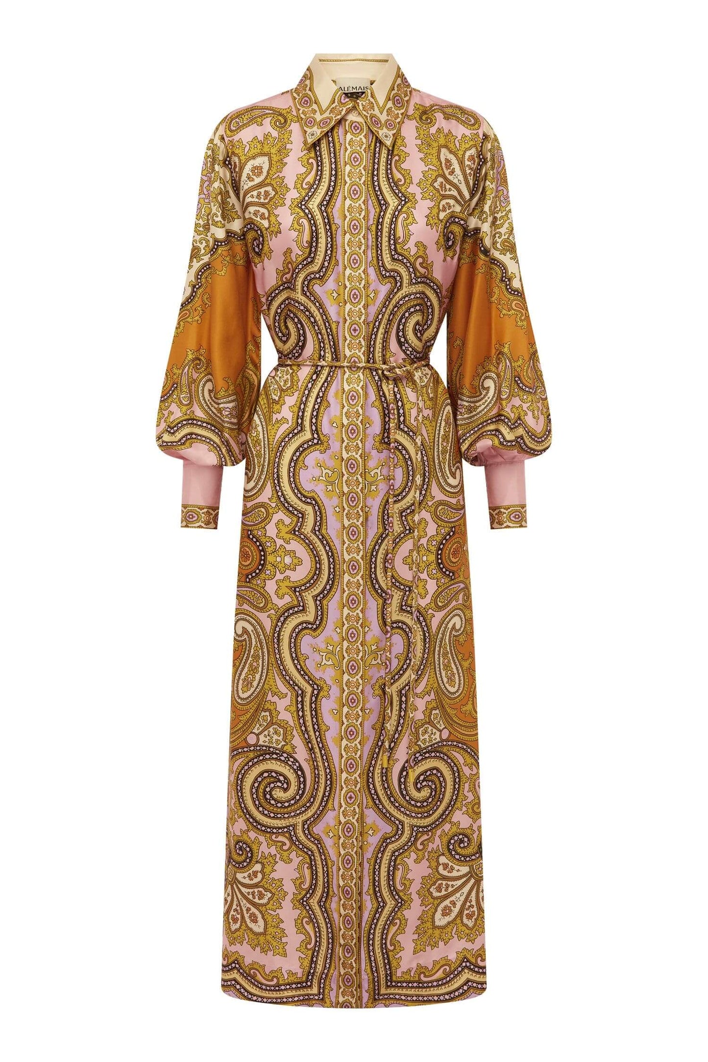 CLEMENZA SILK SHIRTDRESS