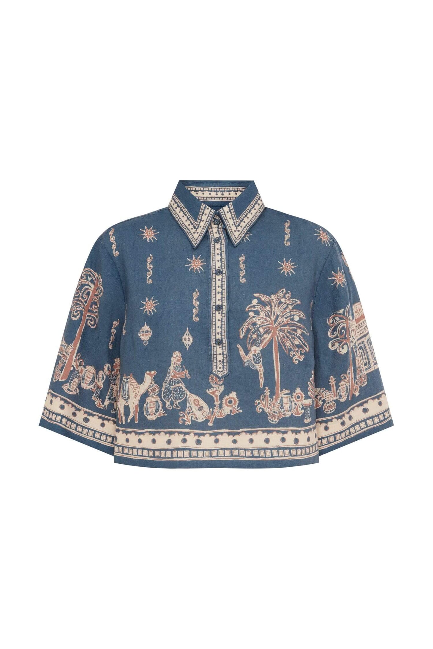 ACACIA CROPPED SHIRT