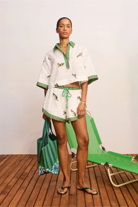 WANDA EMBROIDERED SHIRT