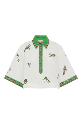 WANDA EMBROIDERED SHIRT