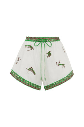 WANDA EMBROIDERED SHORT