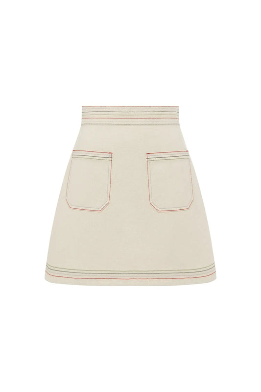 NORMA DENIM MINI SKIRT