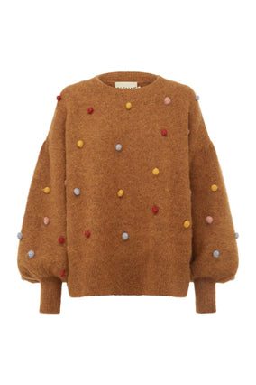 ELIA TOBACCO BALLOON SWEATER